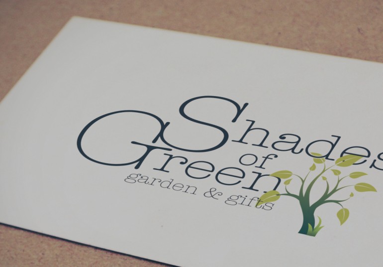 Shades of Green logo design